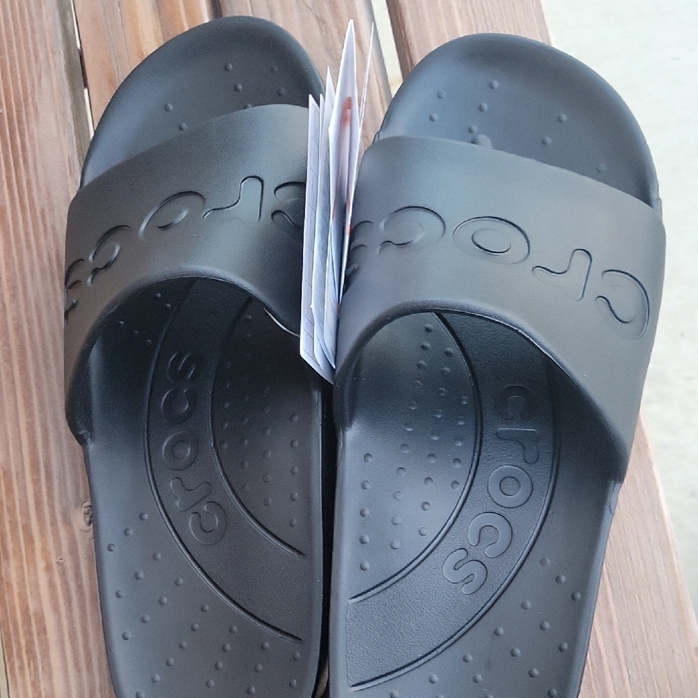 CROCS Unisex Slide Sandals Size 10 - Picture 2 of 7